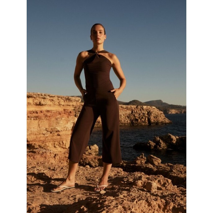 Lady Day 7/8 Broek Micky L14.475.3204 Bruin